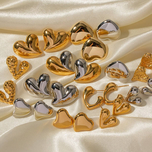 HIGH-END LUXURY STYLE ALL-MATCH LOVE EARRINGS