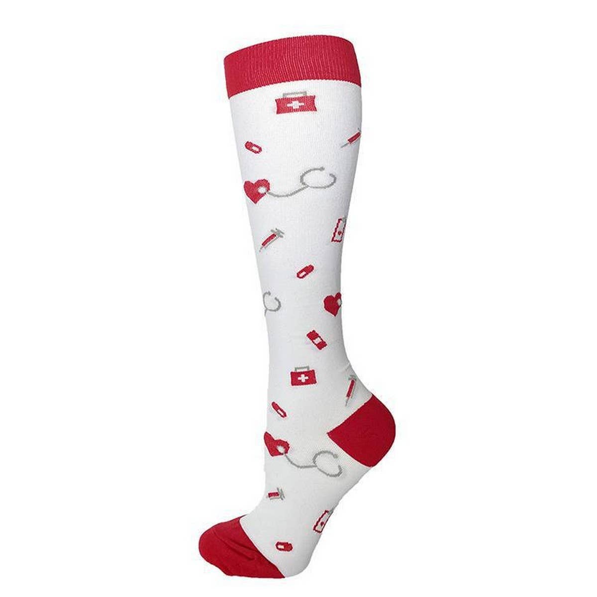 WOMEN'S OUTDOOR SPORTS CYCLING COMPRESSION SOCKS