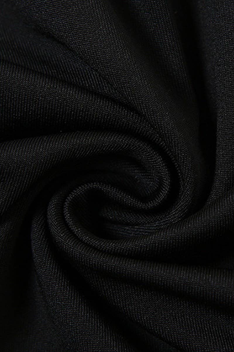 CWDTD0401_STRAPLESS LEOPARD PRINT PUFFY SHORT DRESS