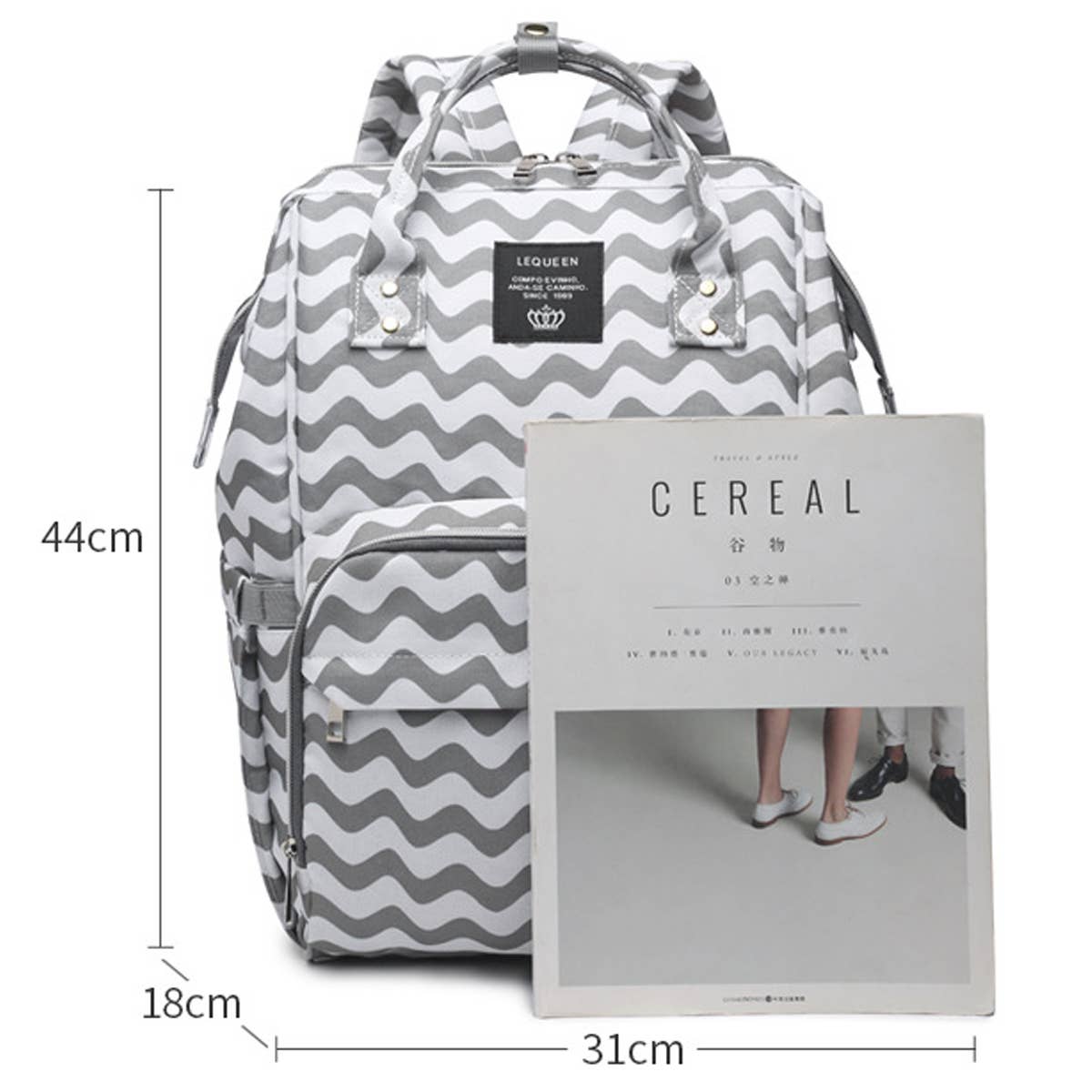 WATERPROOF LARGE CAPACITY MOTHER AND BABY BACKPACK_CWAB2223