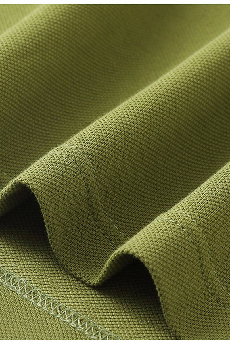 CWTBLS02452_SOLID COLOR POLO SHIRT WOMEN - MULTIPLE COLORS