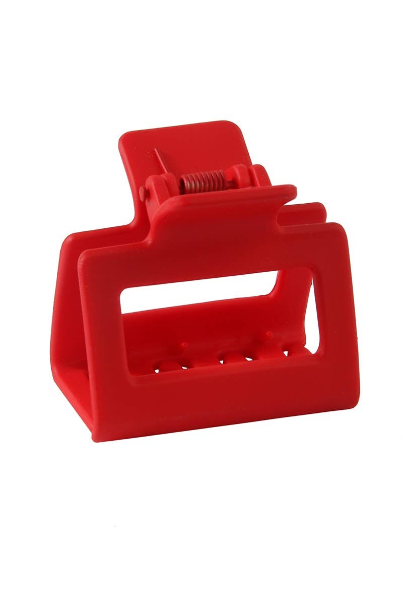 CWAHA0576_5CM square macaron shark clip small hair clip