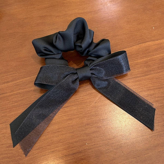 RETRO DOUBLE BOW HAIR SCRUTCHIES_CWAHA2813