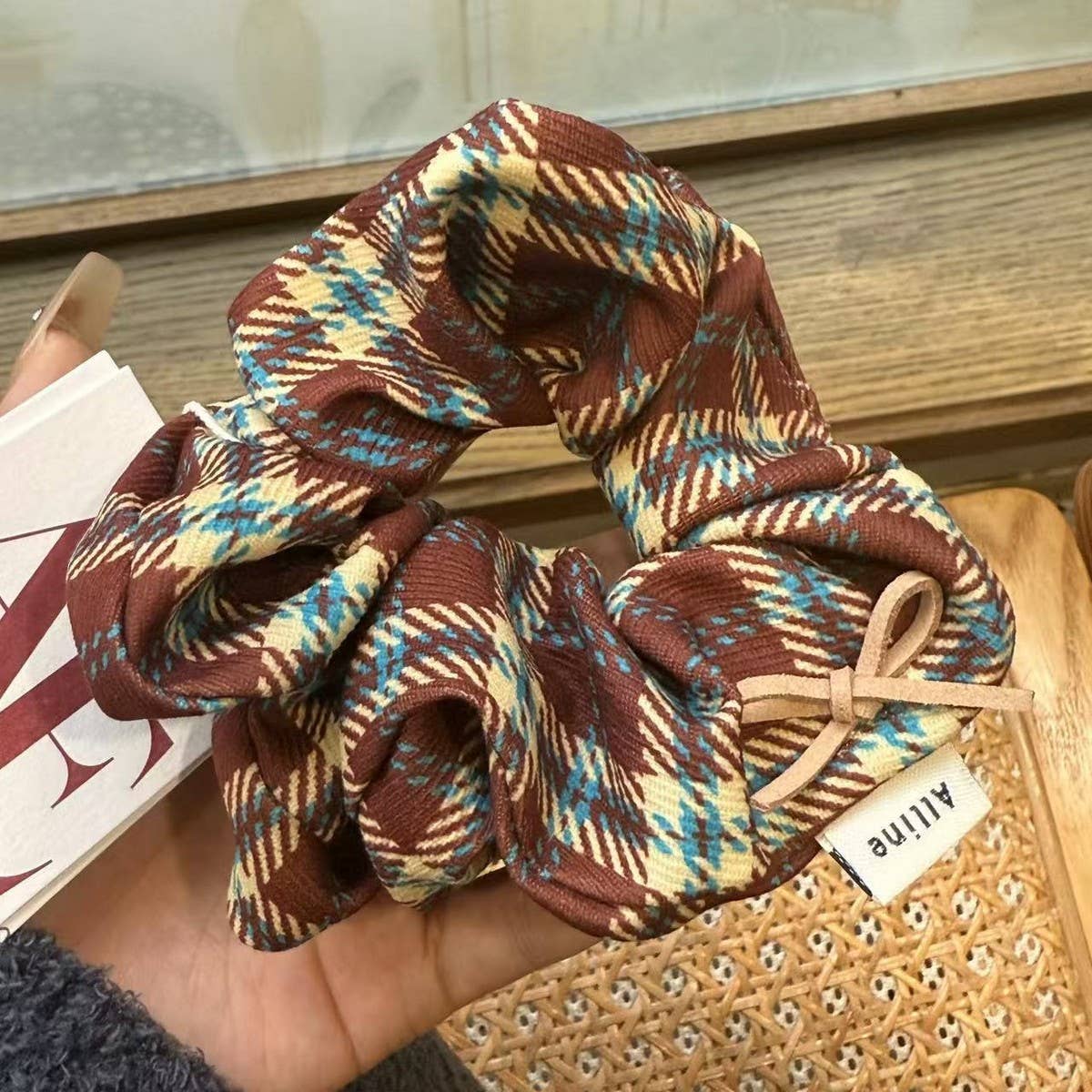 CWAHA4456_SIMPLE HIGH-END LARGE INTESTINE HAIR BAND