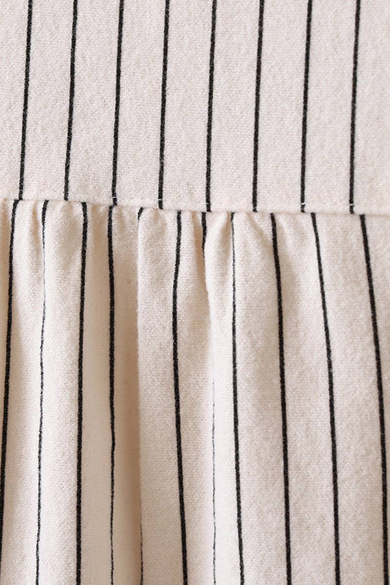 CWTSTL2248_LOOSE CASUAL STRIPED LONG SLEEVE SHIRT TOP