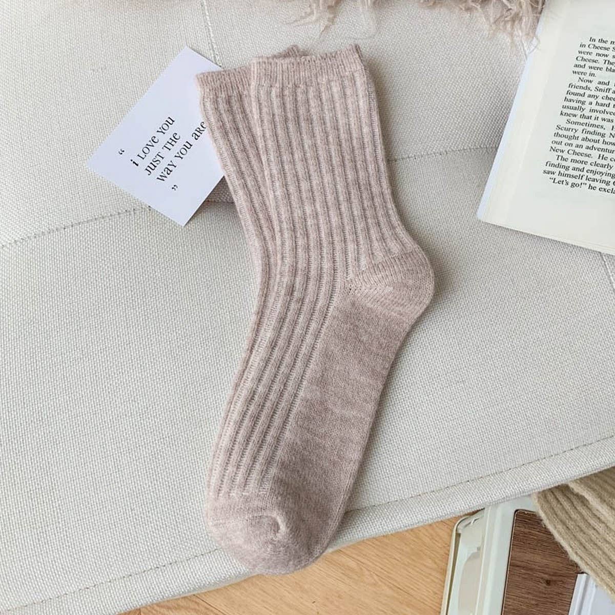 WINTER OUTDOOR ALL-MATCH PILE SOCKS