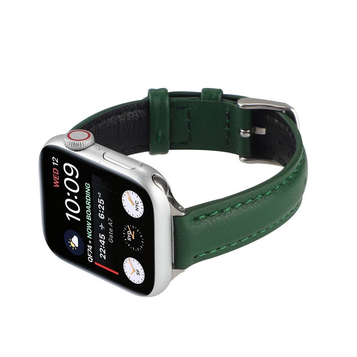 IWATCH9-1SE WOMEN'S APPLE WATCH8 SLIM LEATHER STRAP
