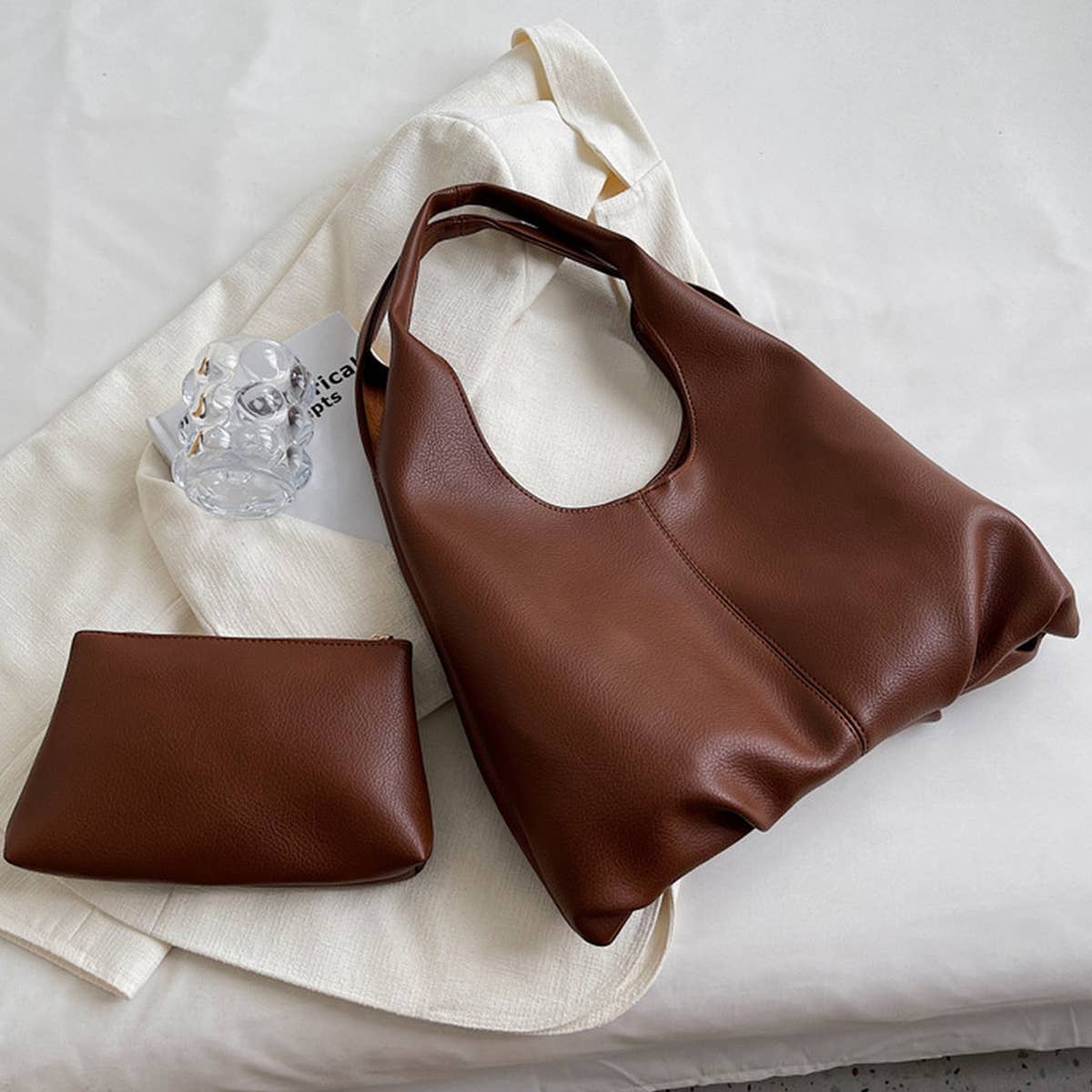 CWAB4837_FASHION RETRO SIMPLE SHOULDER UNDERARM BAG