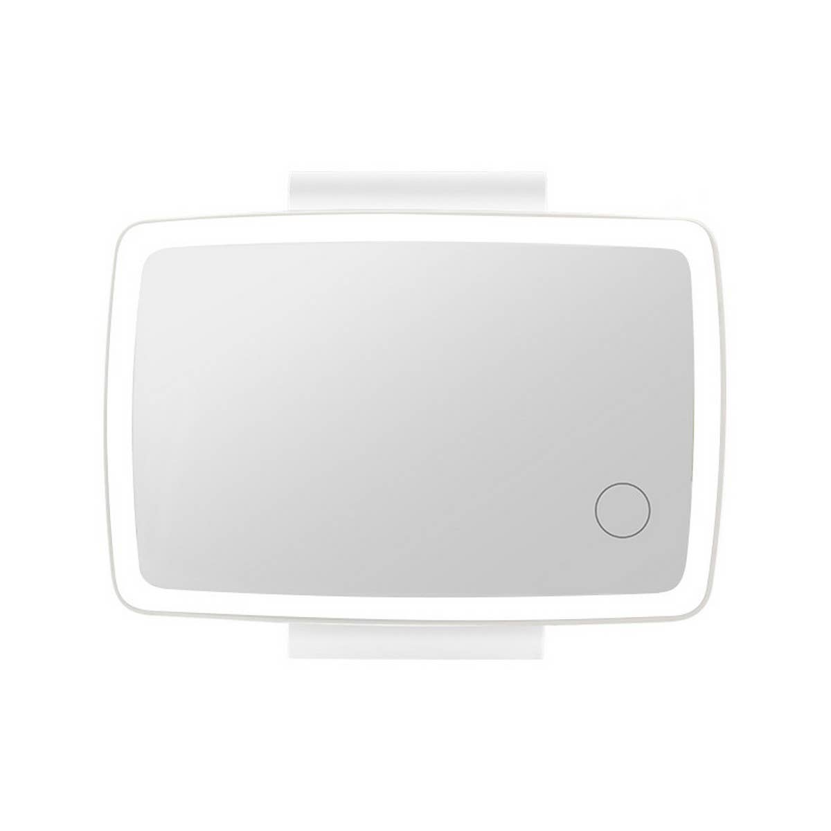 SHATTERPROOF LED CAR MAKEUP MIRROR WITH LIGHT