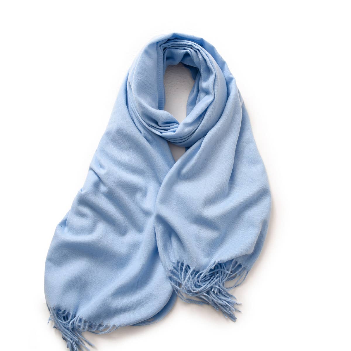 Winter Scarf Shawl - Soft Warm Fringe Design