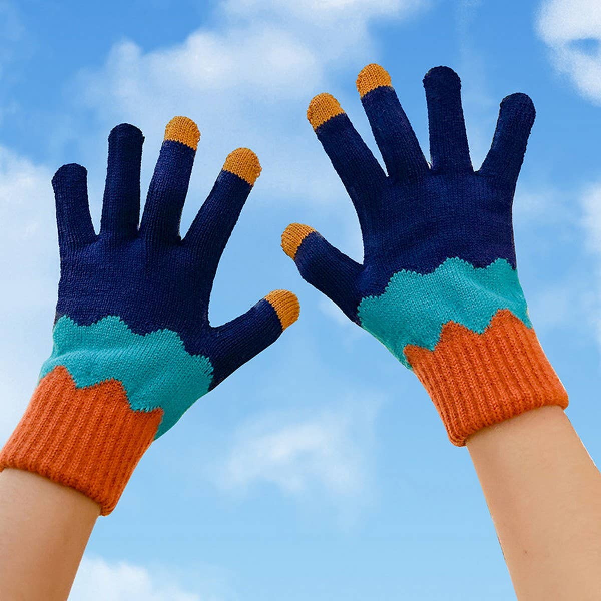 Cute Knit Gloves for Women ? Touchscreen Warm_CWAG0147