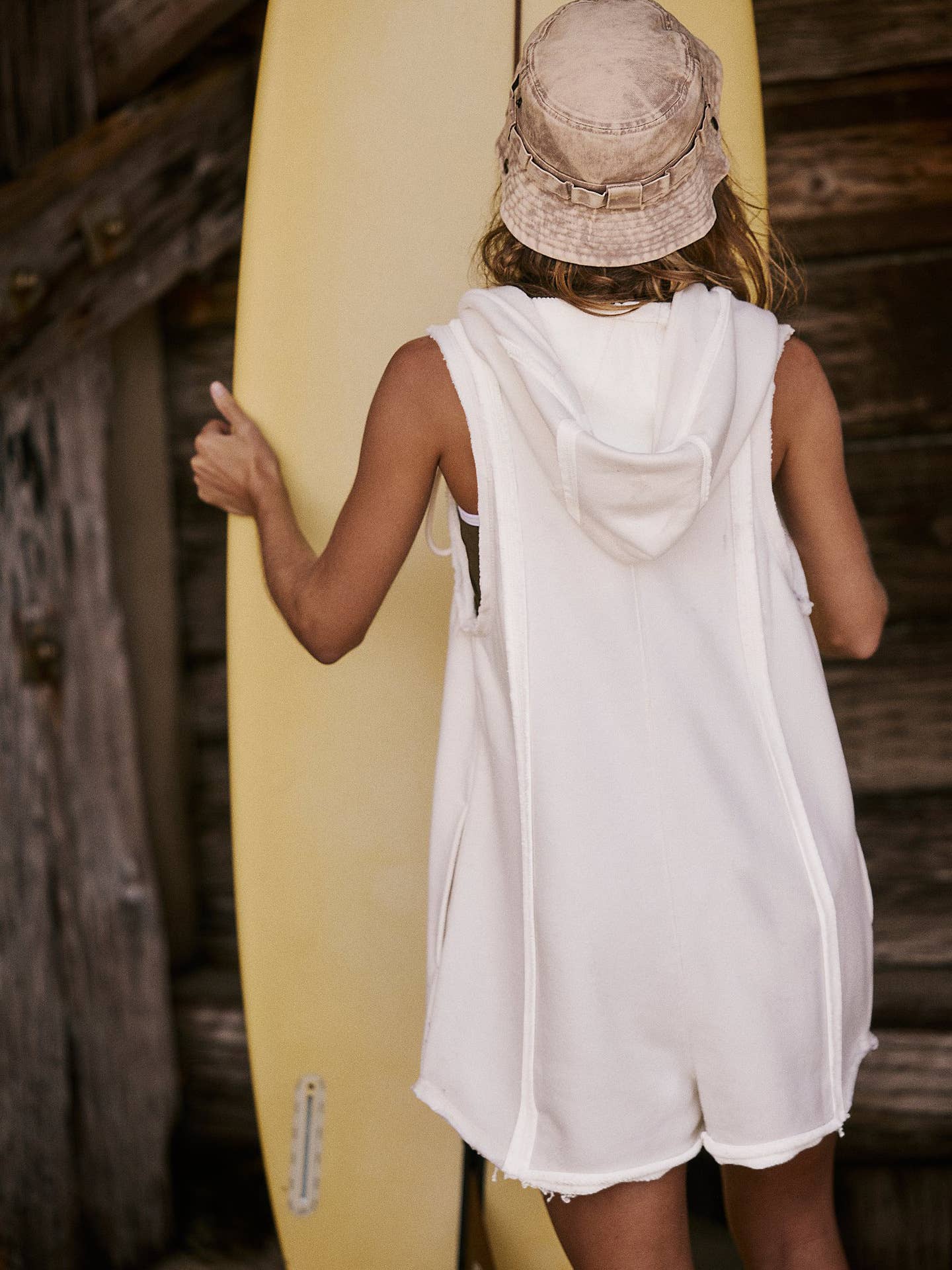 Casual sleeveless half-zipper sports Jumpsuit