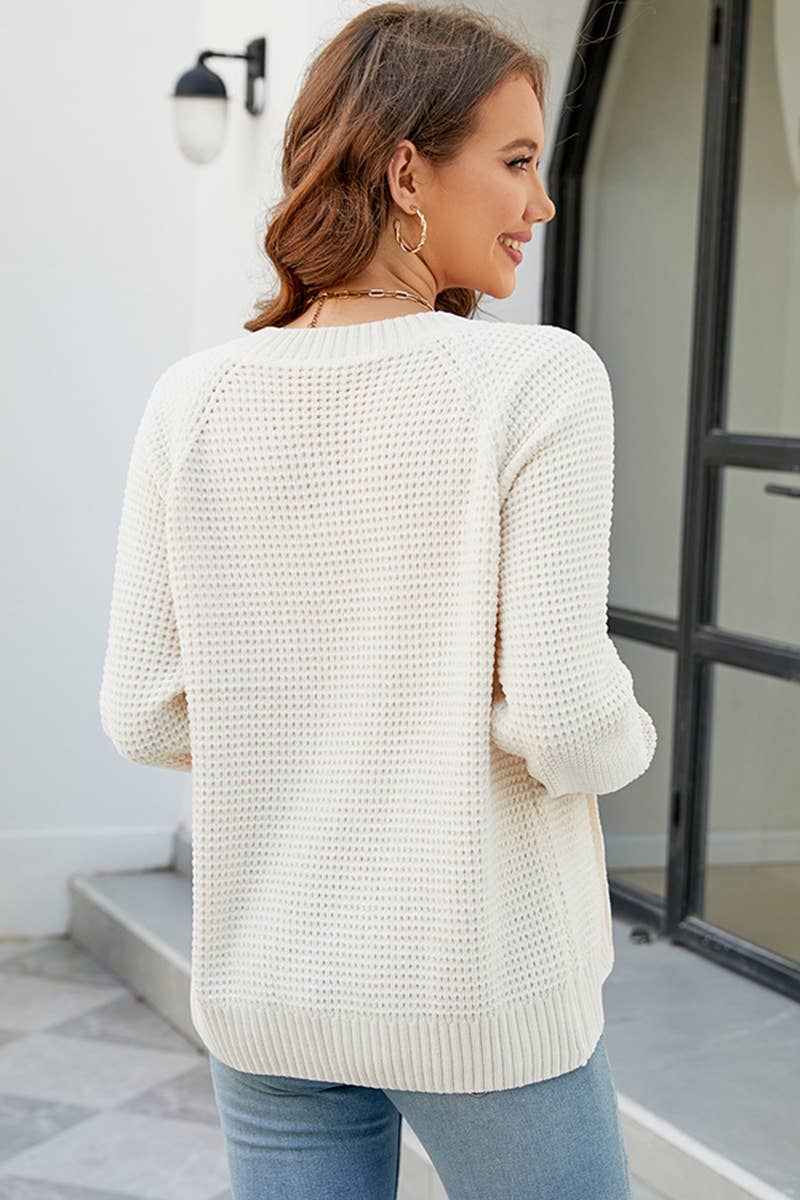 CWOCAL352  Casual Zip-Up Long Sleeve Cardigan