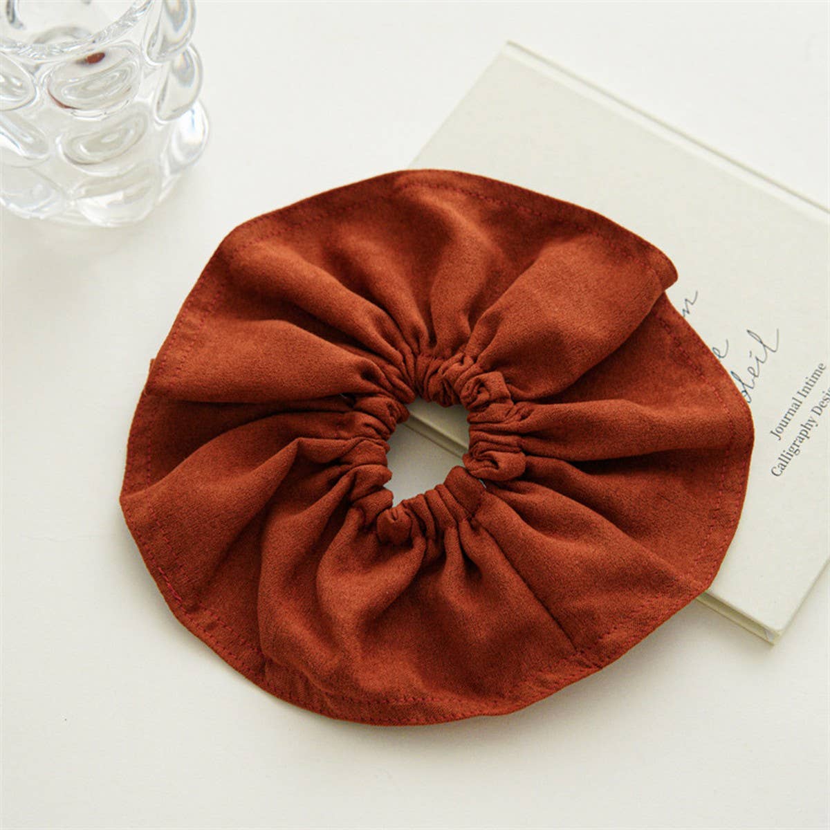 NEW RETRO STRIPED LARGE INTESTINE HAIR TIE_CWAHA0794