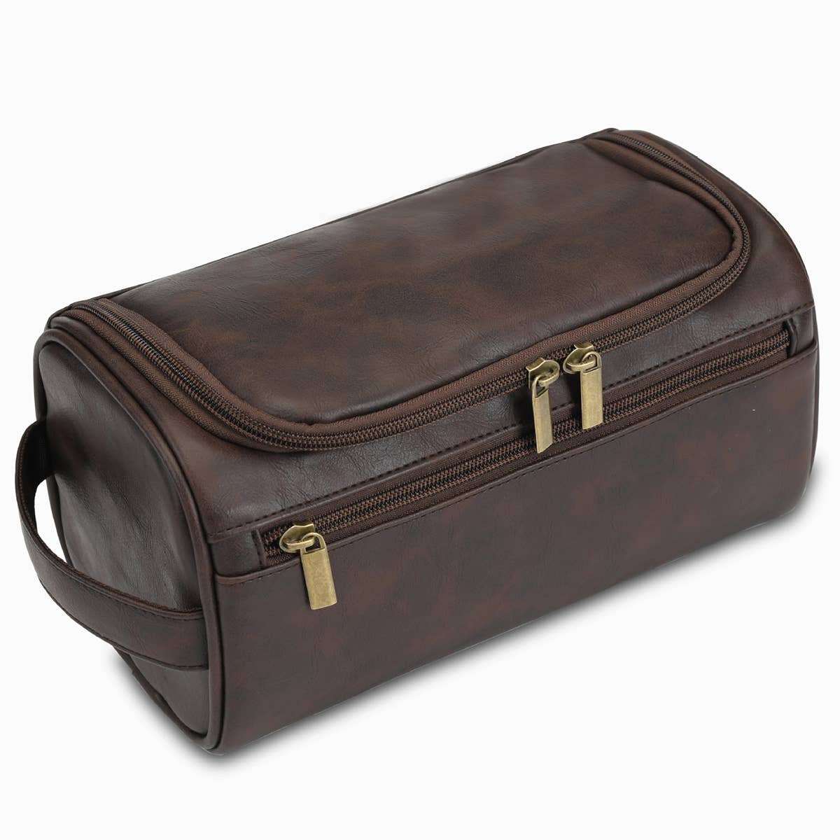 RETRO TRAVEL PU LEATHER COSMETIC BAG_CWAB0576