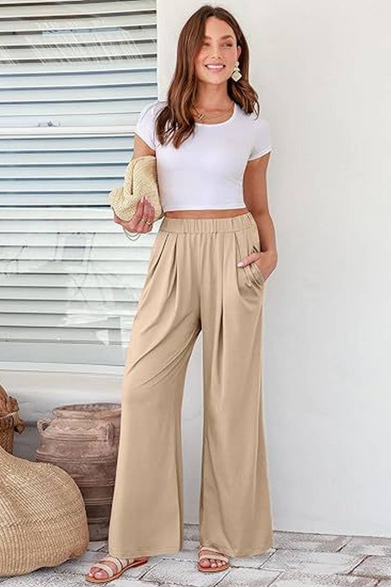 CWBLP1950_COMFY LOOSE FIT STRAIGHT LEG YOGA LOUNGE PANTS