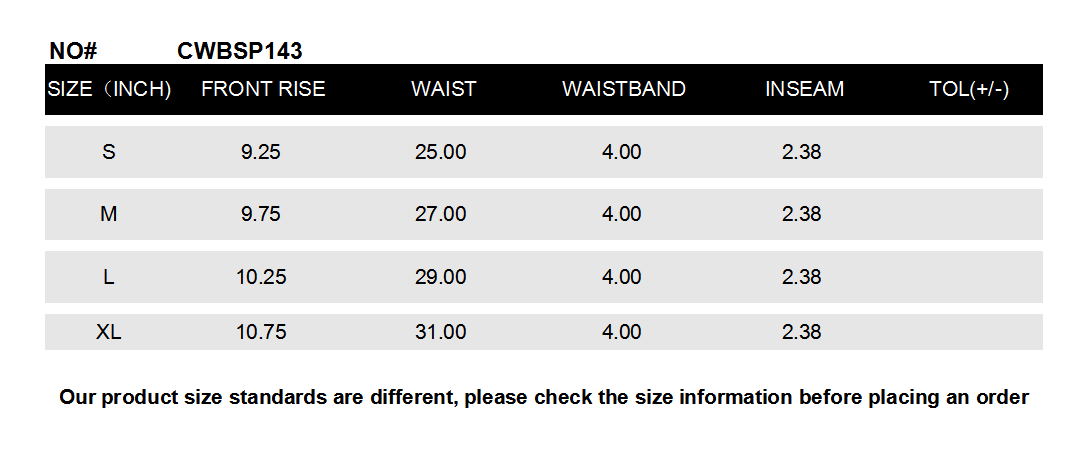 CWBSP143_High Waistband Comfy Shorts with Contrast Detail