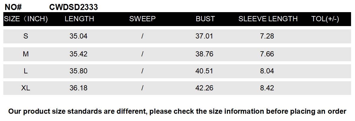 CWDSD2333_Round Neck Floral Ruffle Short Sleeve Dress