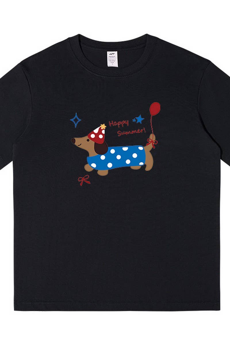 CWTTS1598_SUMMER AGE-REDUCING LAZY STYLE LOOSE T-SHIRT