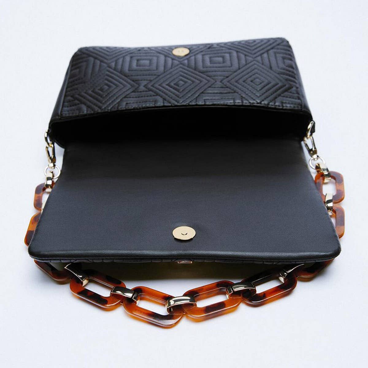 WOMEN'S BEADED CHAIN SIMPLE VERSATILE SHOULDER BAG_CWAB3442