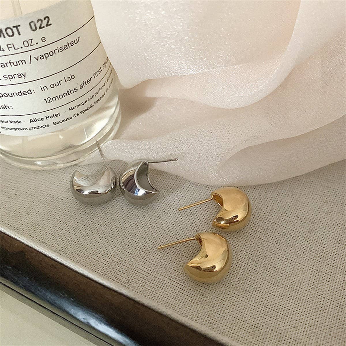 SIMPLE NICHE DESIGN METAL EARRINGS FOR WOMEN_CWAJE3125