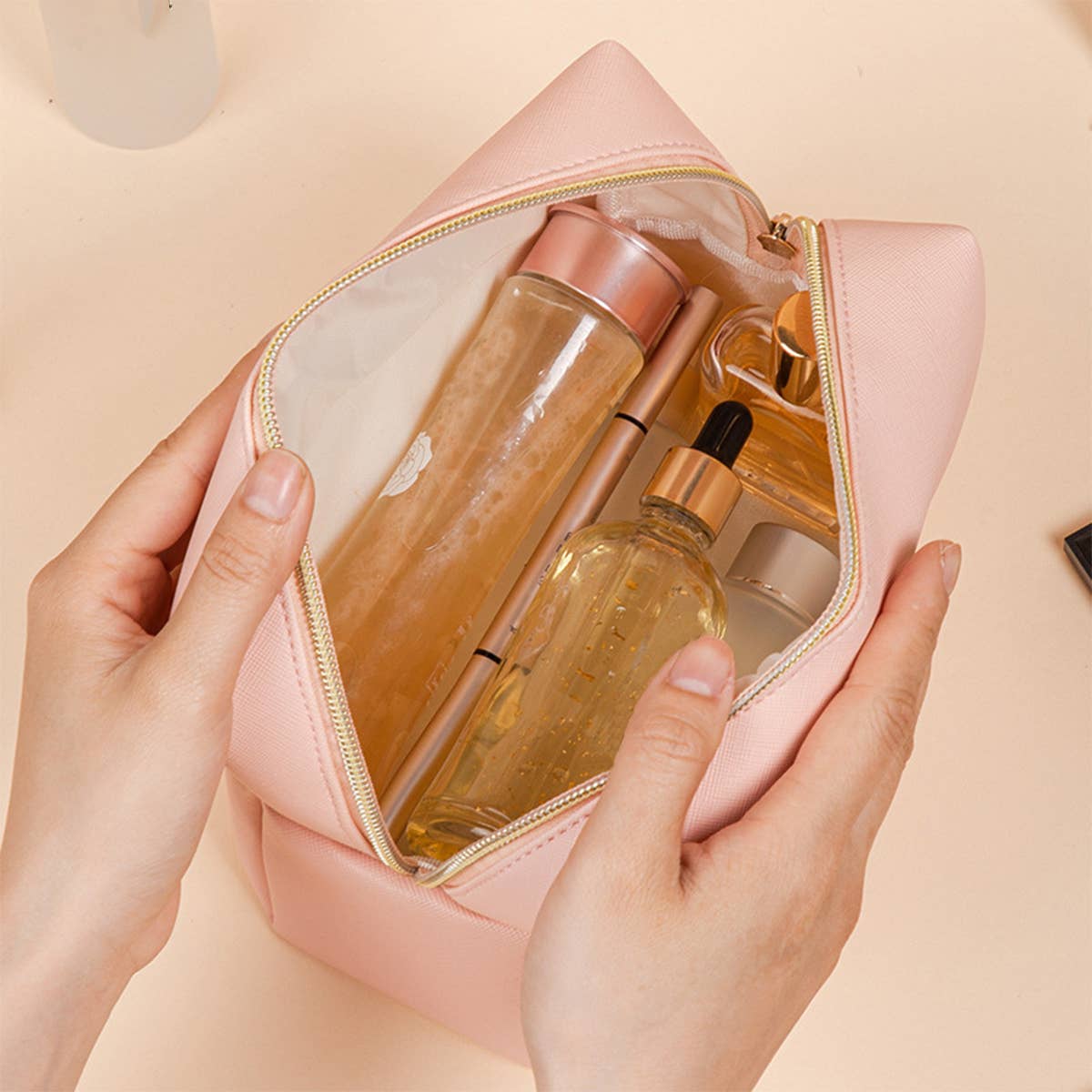 WOMEN SIMPLE PORTABLE WASHING BAG SMALL_CWAB0573