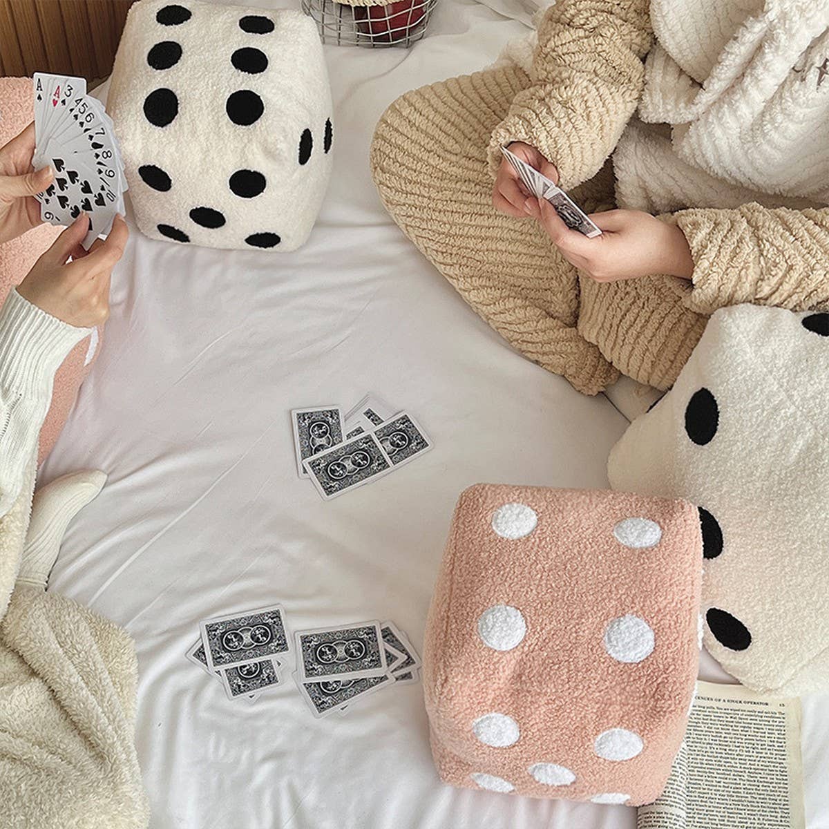 DICE PLUSH TOYS PILLOW CUSHION
