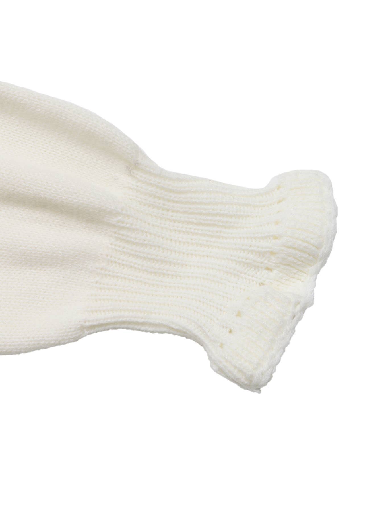 Color-blocking bow pullover long-sleeved sweater