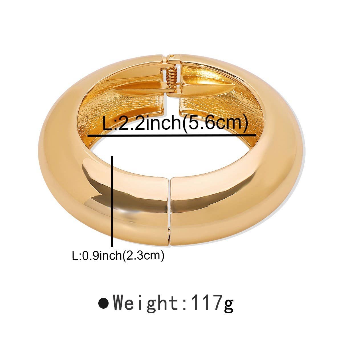 NEW RETRO LUXURY FASHION VERSATILE OPEN BRACELET