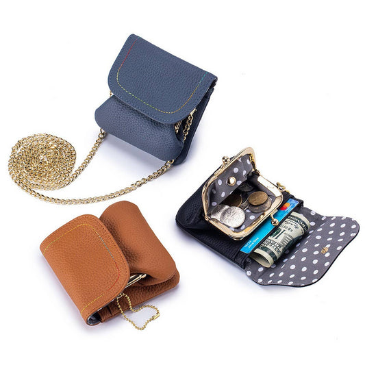 Fashion Leather Chain Purse ? Lip & Coin Case_CUAB00381