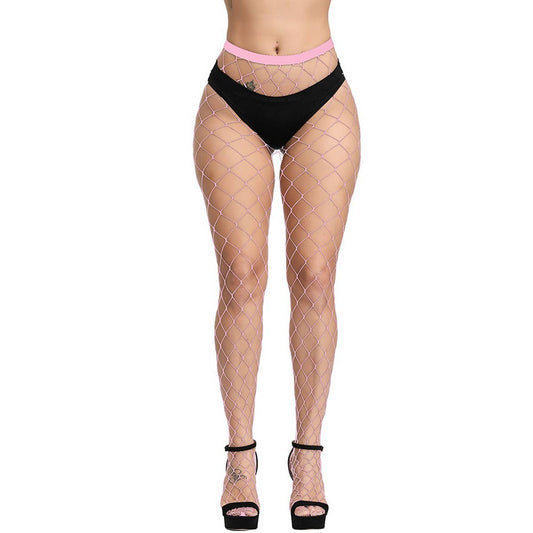HIGH WAIST TIGHTS FISHNET STOCKINGS PANTYHOSE