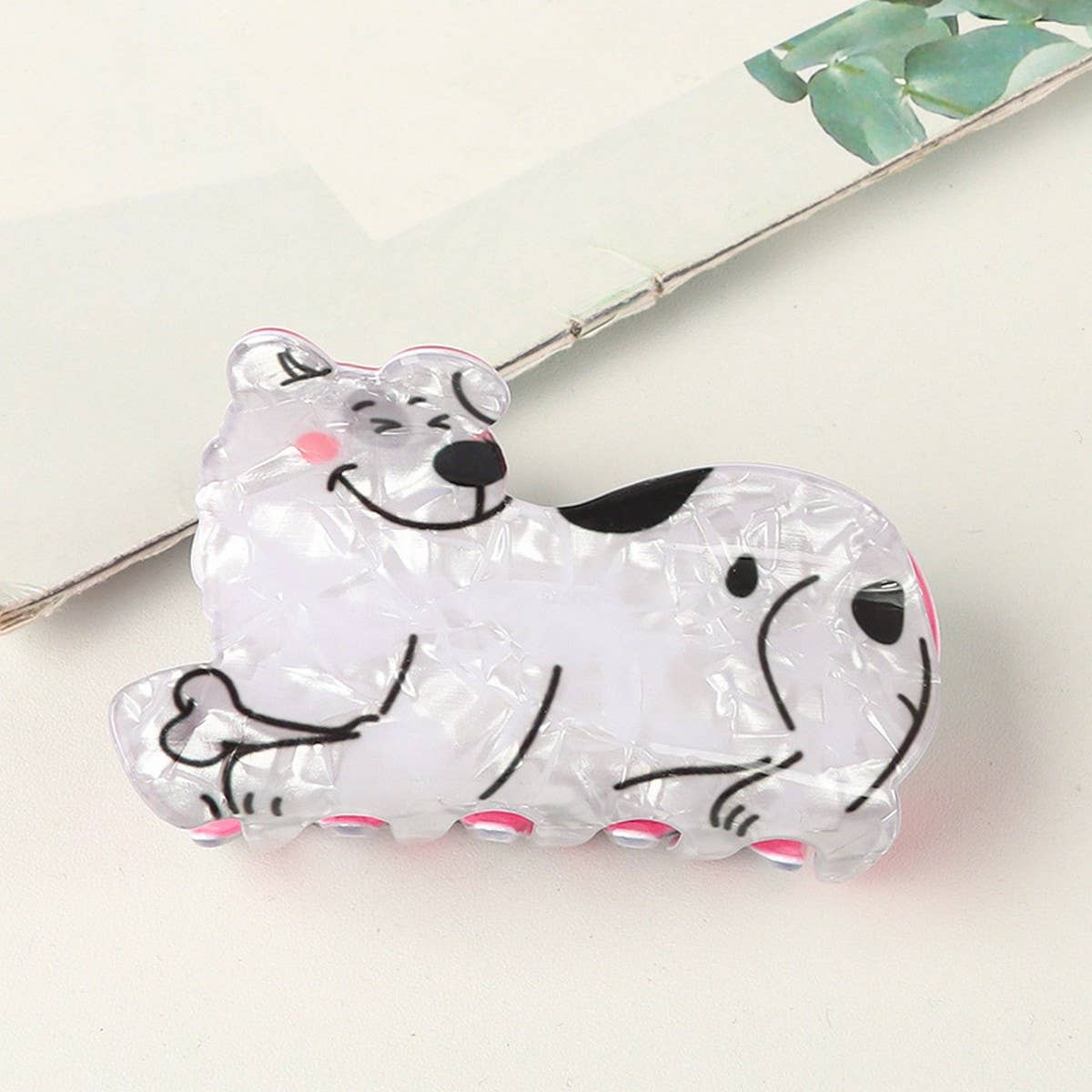 CWAHA1315_CUTE ANIMAL SERIES HAIR CLAW CLIP
