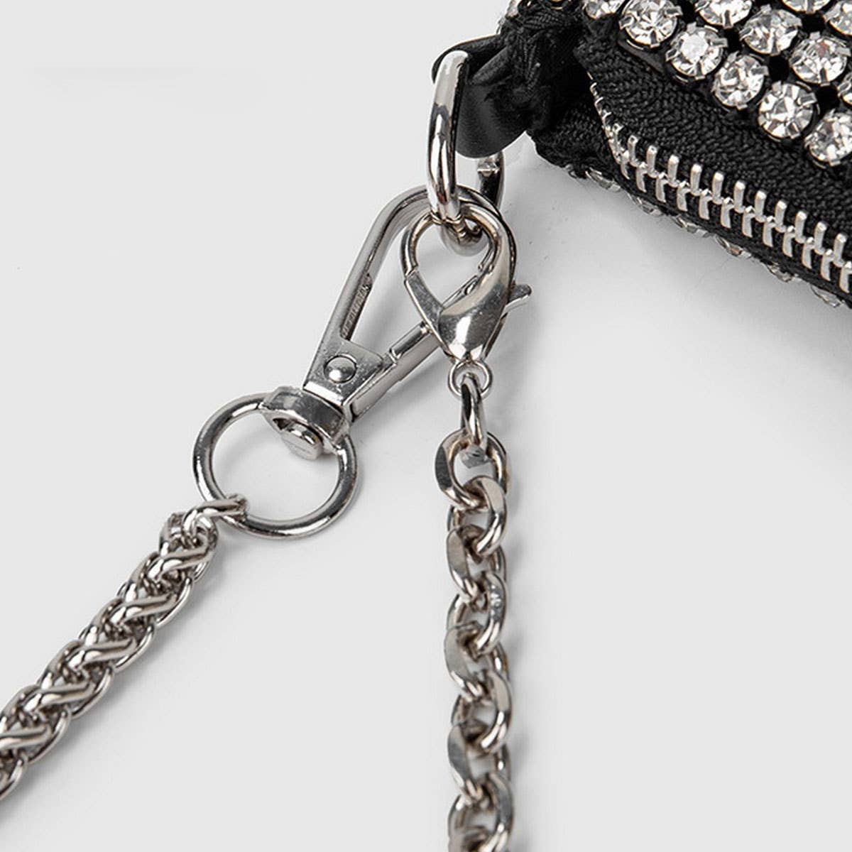 TEMPERAMENTAL ALL-MATCH RHINESTONE EVENING BAG_CWAB3585
