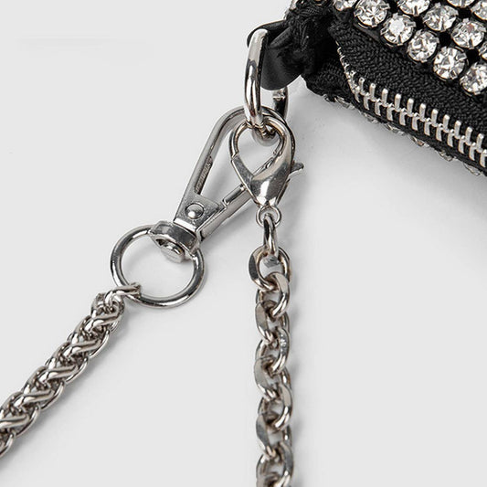 TEMPERAMENTAL ALL-MATCH RHINESTONE EVENING BAG_CWAB3585