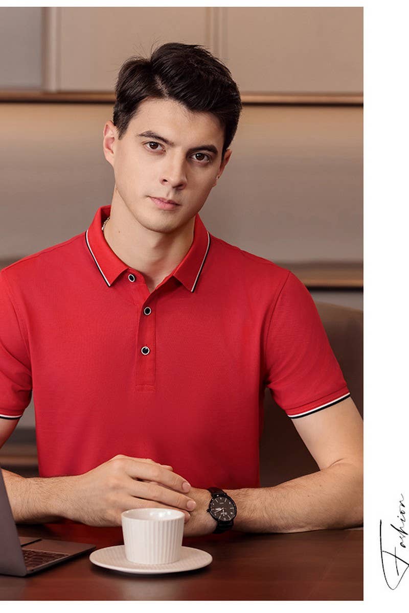 CWTBLS02458_BREATHABLE SHORT SLEEVE CASUAL TEE FOR WOMEN