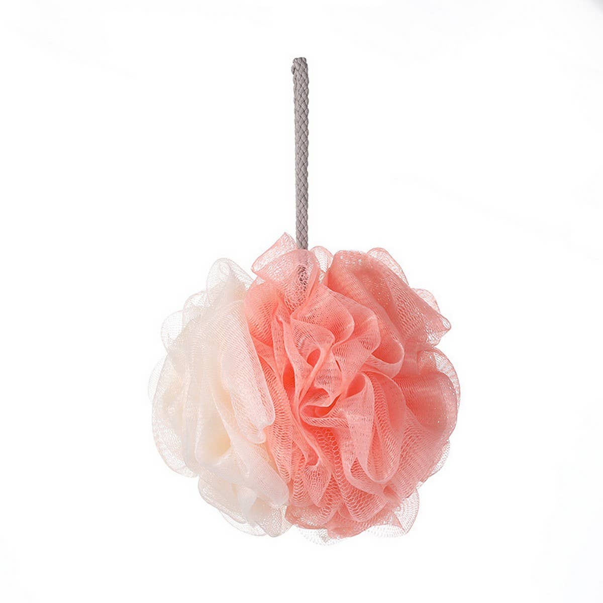 BATH POUF 50G DOUBLE COLOR BATH BALL_CWMM3383