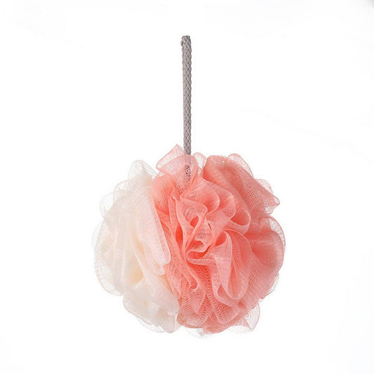 BATH POUF 50G DOUBLE COLOR BATH BALL_CWMM3383