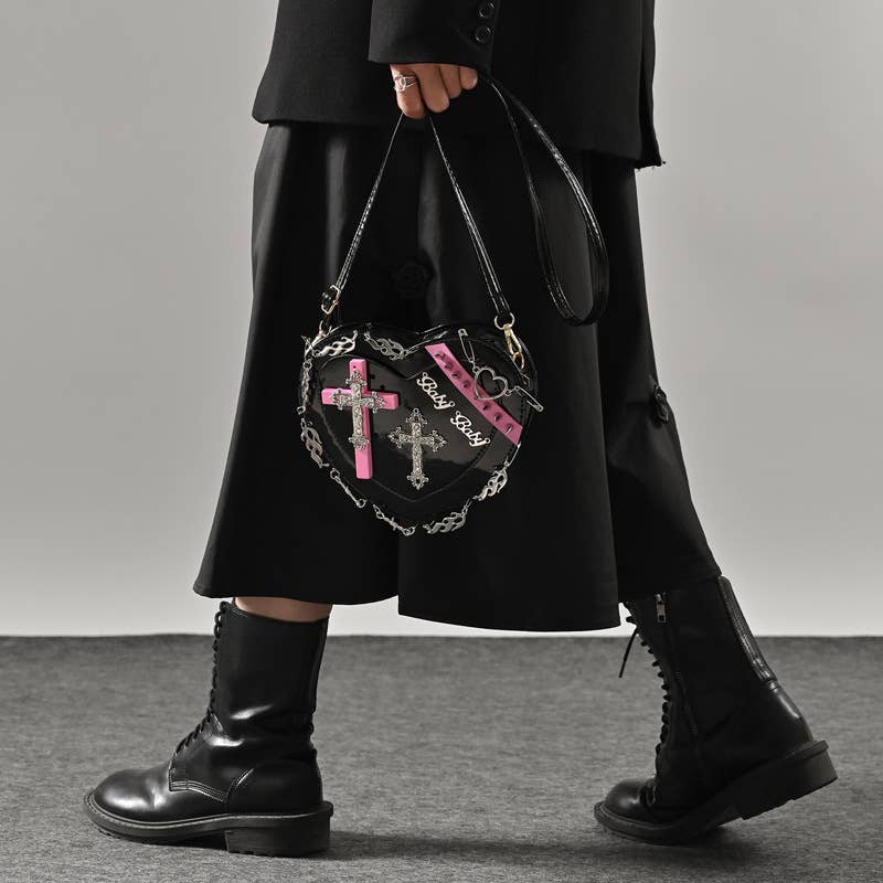 Retro single-shoulder trendy crossbody bag