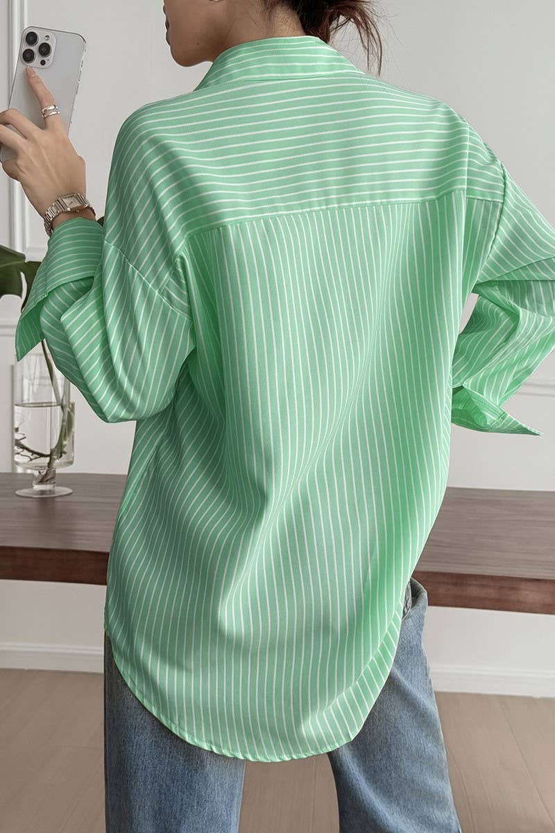 CWTSTL01003_CASUAL VACATION STRIPED LONG SLEEVE SHIRT