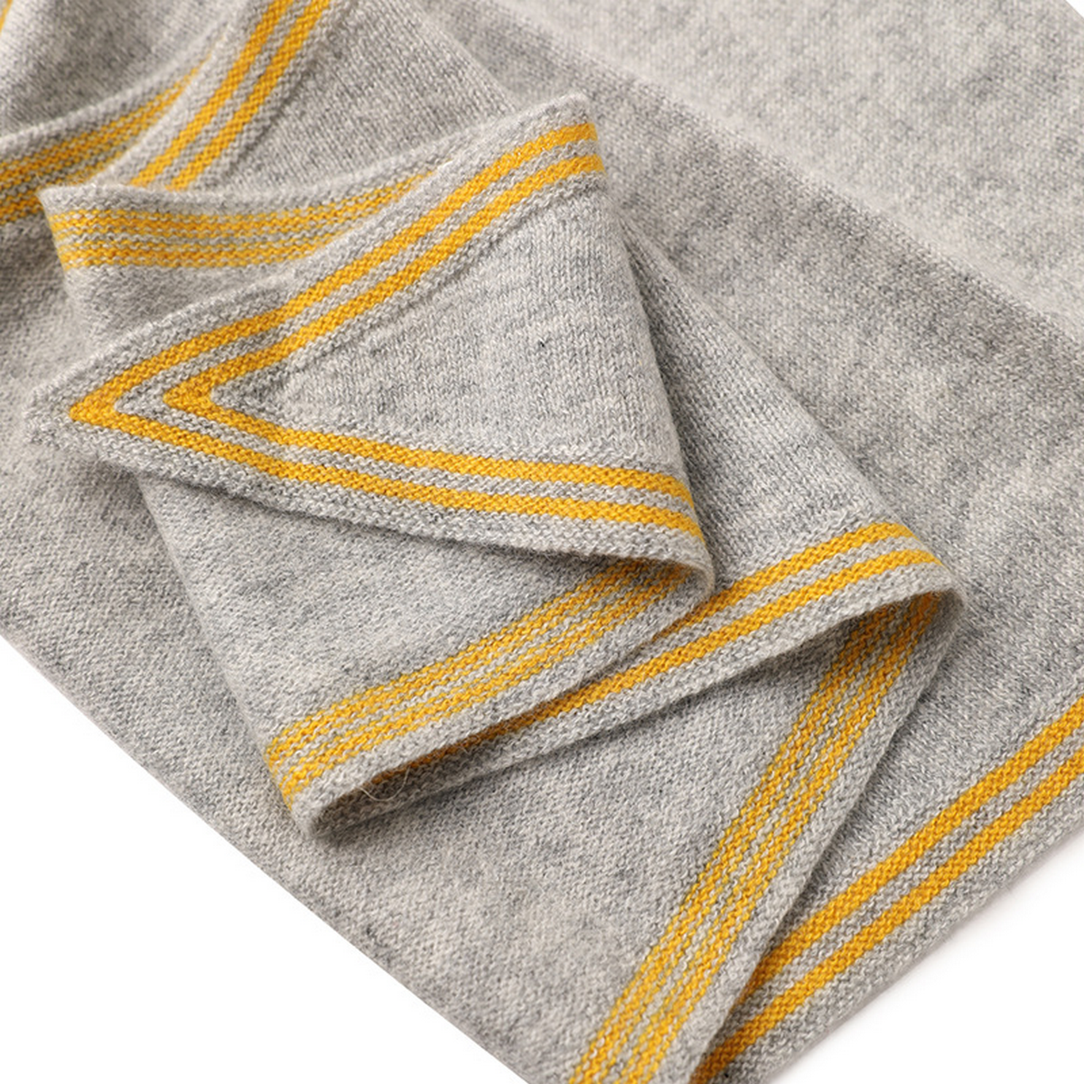 Lightweight Knit Wrap ? Soft Triangle Neck Scarf