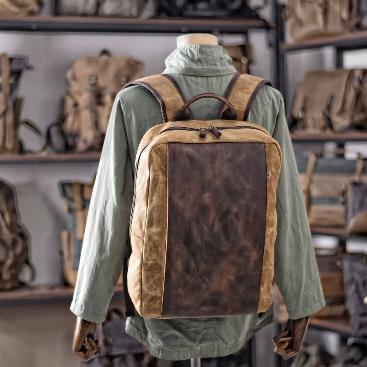 Outdoor Travel Laptop Backpack for Men_CWAB5521