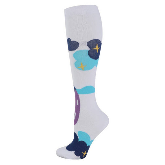 WOMEN'S CYCLING SPORTS LONG COMPRESSION SOCKS