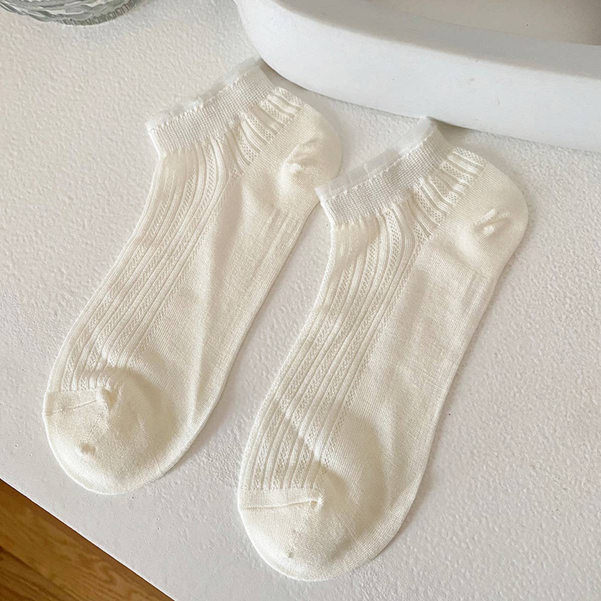 WOMEN CASUAL THIN SHORT SOCKS