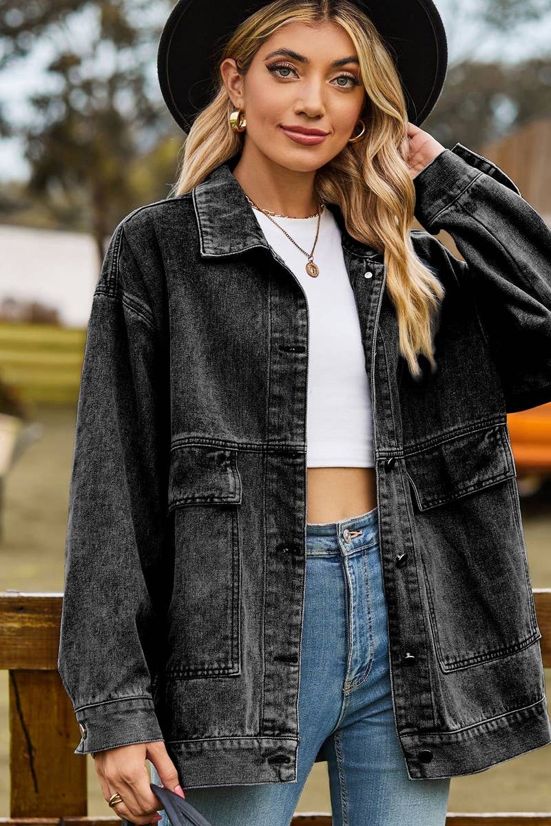 CWJJ00095_VINTAGE CLASSIC LOOSE FIT DENIM JACKET