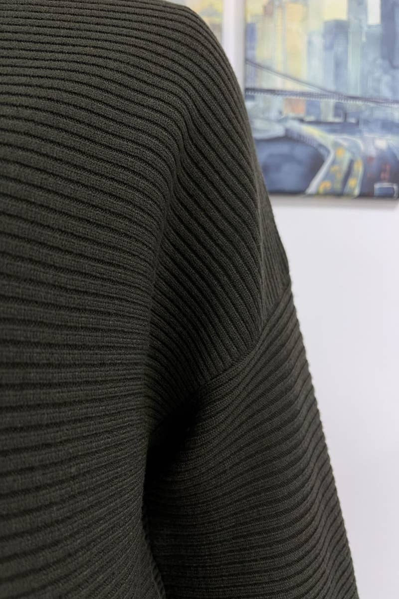 CWTSTL431_Oversized Long Sleeve Crew Neck Pullover Sweater