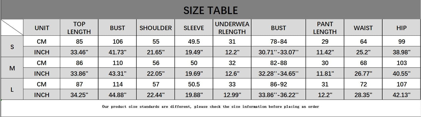 CWSPJ0222_PRINTED PAJAMAS HOME WEAR THREE PIECE SET