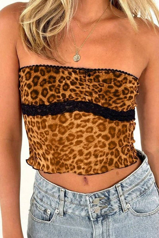 CWTTT0080_LEOPARD PRINT SEXY SLEEVELESS WRAP TANK TOP