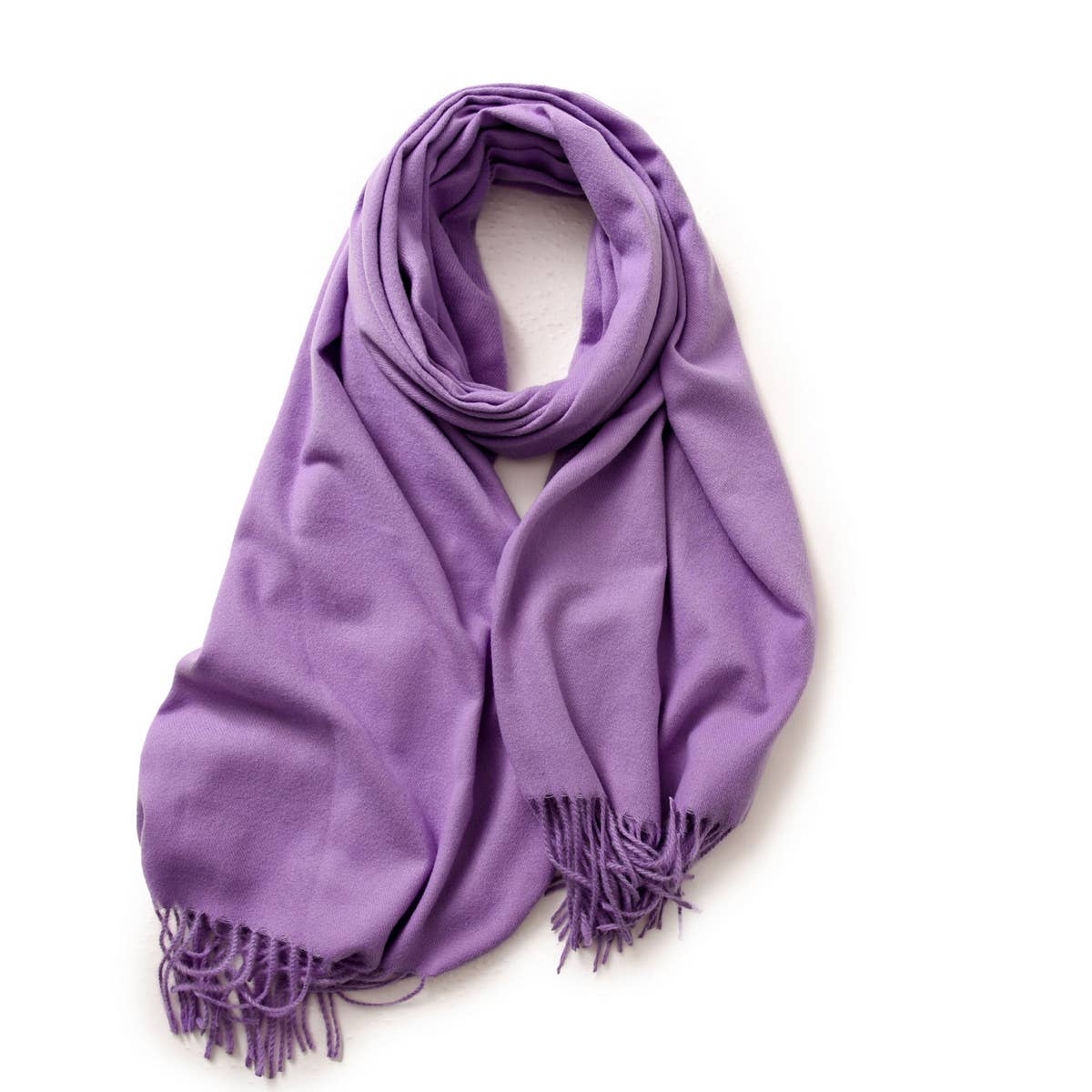 Winter Scarf Shawl - Soft Warm Fringe Design