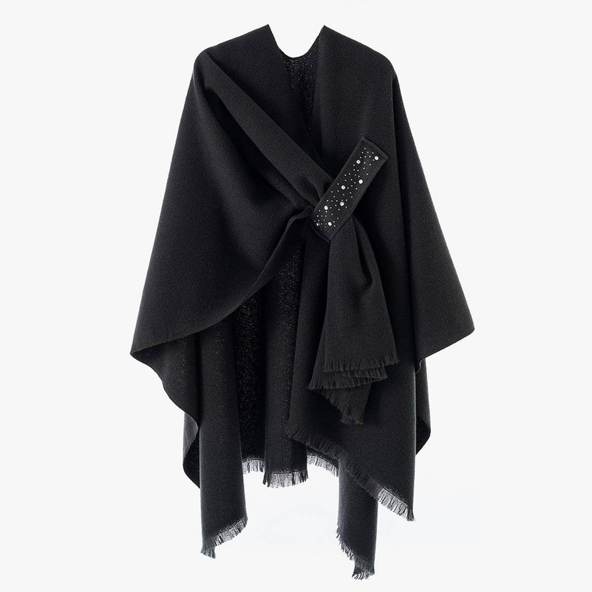 NEW STYLE DIAMOND SHAWL DESIGN SOLID COLOR SHAWL_CWMS1156