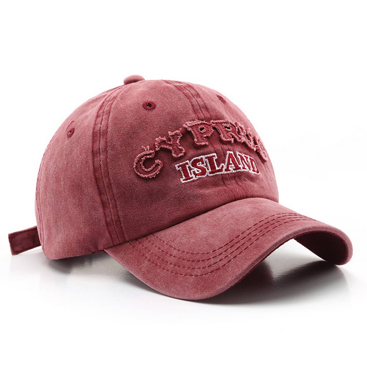 CWAH3226_LEISURE CURVED EAVE EMBROIDERED BASEBALL CAP